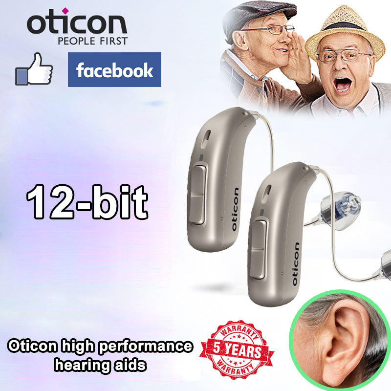 [O pereche de aparate auditive] [Potrivit persoanelor cu pierdere ușoară a auzului] Oticon Smart Hearing Aid, canal pe 12 biți